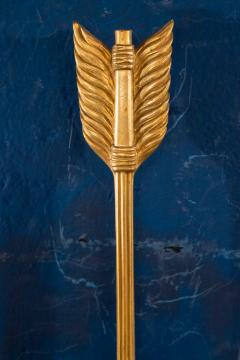 Pair of Bronze Two Light Neoclassical Wall Sconces - 4787519