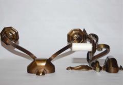 Pair of Bronze Wall Lights - 1094135