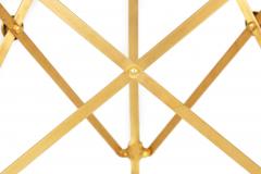 Pair of Bronze and Black Granite Demilune Console Tables Manner of Jansen - 4409610