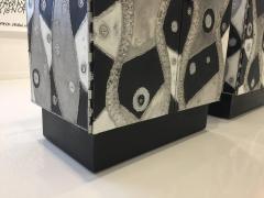 Pair of Brutal Soldered Aluminum Cabinets - 4628190