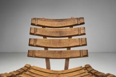 Pair of Brutalist Spade Chairs The Netherlands ca 1960s - 4452513