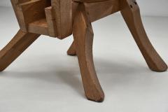 Pair of Brutalist Spade Chairs The Netherlands ca 1960s - 4452518