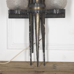 Pair of Brutalist Style French Wall Sconces - 3271280