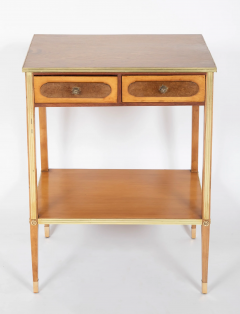 Pair of Burl Two Drawer Baltic Side Tables - 2679612