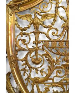 Pair of Caldwell French Empire Style Ormolu Wall Sconces - 4625986