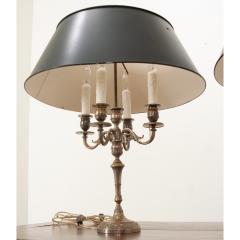 Pair of Candelabra Lamps in the Bouillotte Style - 3303278