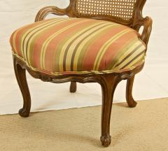 Pair of Caned Slipper Chairs - 1826700