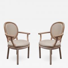 Pair of Carved Armchairs by Arpex - 1853946