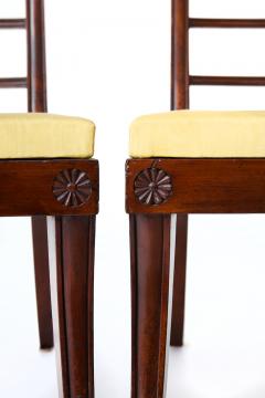 Pair of Carved Mahogany Klismos Chairs - 1898925