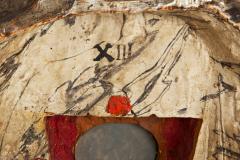 Pair of Carved Polychromed Wood Reliquary Busts of Saints 17th 18th Century - 4567812