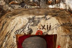 Pair of Carved Polychromed Wood Reliquary Busts of Saints 17th 18th Century - 4567813