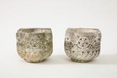 Pair of Carved Stone Vases or Jardini res Italy eighteenth century - 3365245