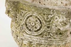 Pair of Carved Stone Vases or Jardini res Italy eighteenth century - 3365250