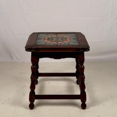 Pair of Catalina Tile Spanish Revival End or Side Tables - 4115607