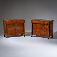 Pair of Charles X Sideboards France circa 1830 - 4542293