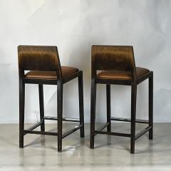 Pair of Chic Post Modern Counter Height Stools - 4503174