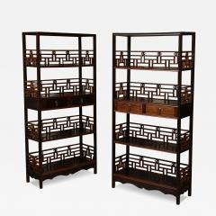 Pair of Chinese Bookcases - 3143590