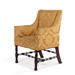 Pair of Chinese Chippendale Berga Arm Chairs - 1402119