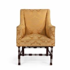Pair of Chinese Chippendale Berga Arm Chairs - 1402120