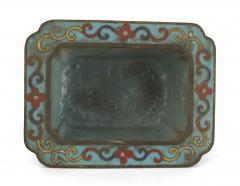Pair of Chinese Cloisonne Pots with Stands - 4322729