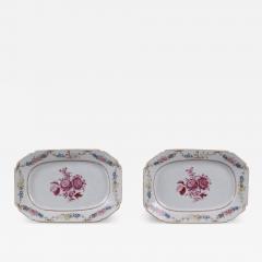 Pair of Chinese Export Armorial Platters c  - 4444102
