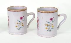 Pair of Chinese Export Armorial Small Mugs c 1750 - 772114