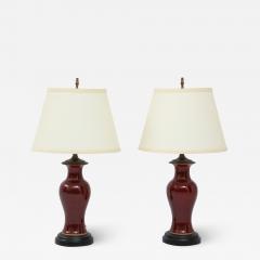 Pair of Chinese Export Lamps - 1737176