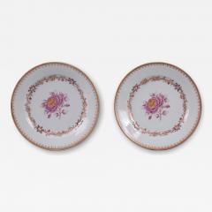 Pair of Chinese Export Plates from the Abigail Adams Service c 1780 - 4464112