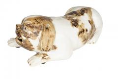 Pair of Chinese Export Porcelain Puppies - 4137647