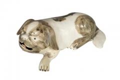 Pair of Chinese Export Porcelain Puppies - 4137685