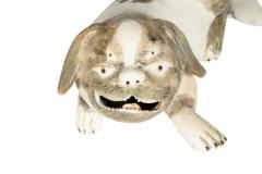 Pair of Chinese Export Porcelain Puppies - 4137705