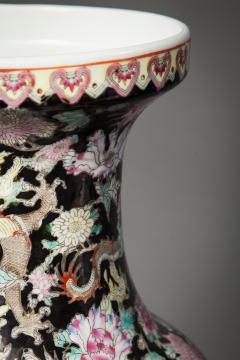 Pair of Chinese Famille Rose Vases - 4752049