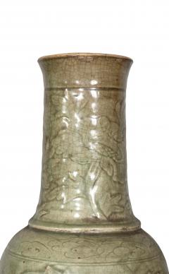 Pair of Chinese Longquan Ware Vases From The Ming Dynasty - 4555001