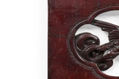Pair of Chinese Mahogany Wall Plaques - 4322651