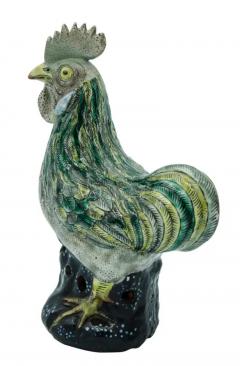 Pair of Chinese Porcelain Chickens - 4130779