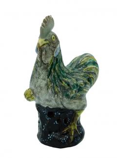 Pair of Chinese Porcelain Chickens - 4130836