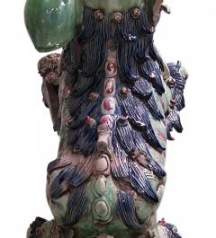 Pair of Chinese Porcelain Foo Dog Figures - 4631639