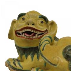 Pair of Chinese Porcelain Foo Dogs - 4321249
