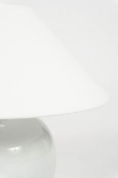 Pair of Chinese White Ginger Jar Lamps - 4391886