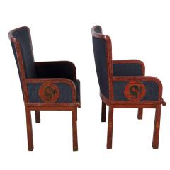 Pair of Chinoiserie Chairs - 3604806