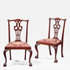 Pair of Chippendale Side Chairs - 338104