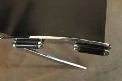 Pair of Chrome Plated Steel Lounge Chairs - 3190190