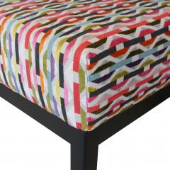 Pair of Classic Low Stools in Fabric from Romos Habanera Collection - 3130225