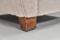 Pair of Club Armchairs with Rounded Armrests Europe 1950s - 4638144
