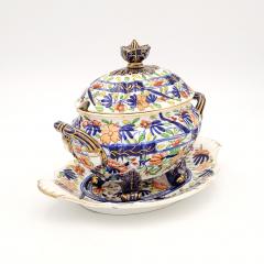 Pair of Coalport Sauce Tureens England circa 1825 - 3600904