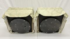 Pair of Colefax Swivel Lounge Chairs Ottoman Made in the USA by Pearson - 4711995