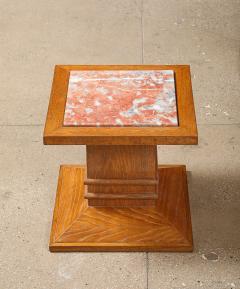 Pair of Column Side Tables - 4372829