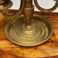 Pair of Compatible Bronze Bouillotte Table Desk Lamps Tole - 3395478