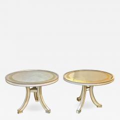 Pair of Compatible glomis Top Painted Side End or Centre Tables - 1256932