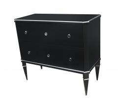 Pair of Contemporary Ebonized Small Chests - 931223